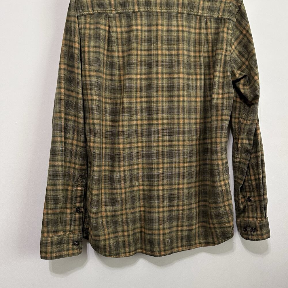 Carhartt Rugged Flex Flannel Shirt S Mens Button Front Pockets Relaxed Work - Picture 7 of 9